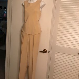 VINTAGE 1970’s 100% SILK EVAN PICONE PANTSUIT